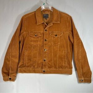 Burnt Orange Corduroy Jacket